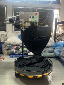 Svegea EC 200 system in situ at Interstoff Apparels.